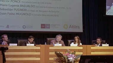 Atilra abrió el 5º Encuentro Internacional de Derecho Laboral