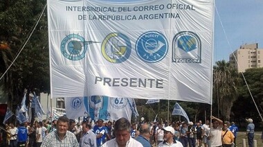 La Intersindical del Correo Argentino anunció su adhesión al paro