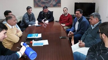 Apuner mantuvo encuentros con Sabella y trabajadores del Rectorado