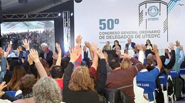 Utedyc anunció su Congreso General Ordinario de Delegados