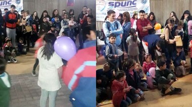 El Spunc celebró el Día del Niño en un festejo con más de cien chicos