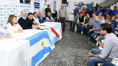 Mario Barberán destacó la visita del ex ministro Carlos Tomada a Concepción del Uruguay