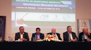 El Sindicato de Comercio de Paraná recibió al Movimiento Mercantil del Interior