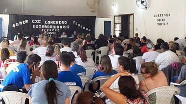 Agmer decidió tres días de paro para el inicio del ciclo lectivo