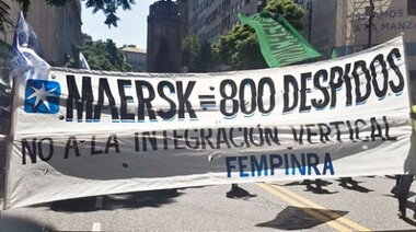 La Fempinra suspendió el paro en el Puerto de Buenos Aires por conciliación obligatoria