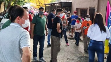 Camioneros de Santa Fe entregó donaciones de alimentos en el marco de la pandemia