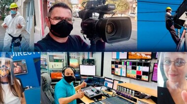 El Satsaid saludó a los trabajadores de televisión en su día y destacó su labor durante la pandemia