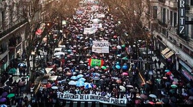 La Conadu conmemora “la gran marcha” en defensa de la Universidad Pública