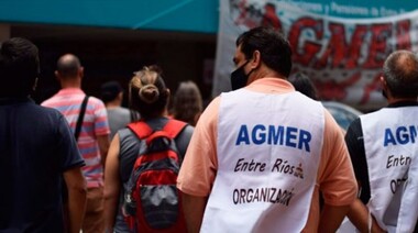 Organizaciones sindicales se manifestaron frente a la Caja de Jubilaciones “en defensa del sistema previsional”