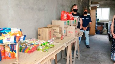 El SSIP completó su accionar solidario de 2020 con una nueva entrega de donaciones