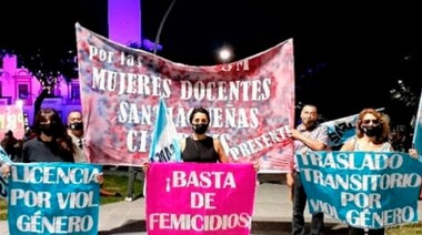 El CISADEMS solicitó licencia y traslado transitorio para docentes víctimas de violencia de género