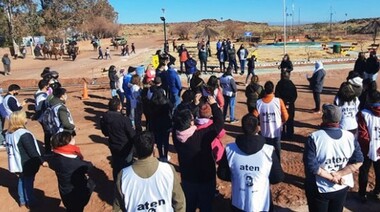 ATEN volvió a manifestarse por justicia, a un mes del fallecimiento de la docente Mónica Jara