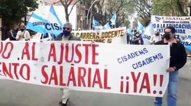 CISADEMS ratificó su reclamo por “un urgente aumento del sueldo básico” para docentes de Santiago del Estero
