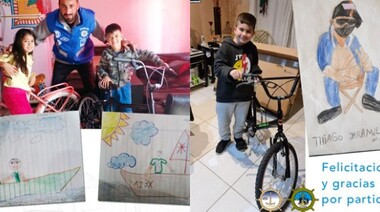 Marina Mercante celebró el Mes de la Niñez con regalos para chicos de todo el país