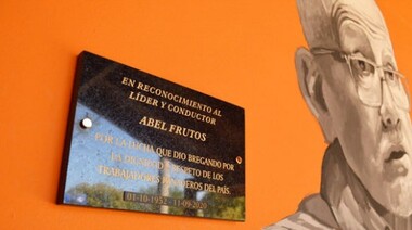 Panaderos de San Luis rindió un homenaje al histórico conductor nacional Abel Frutos