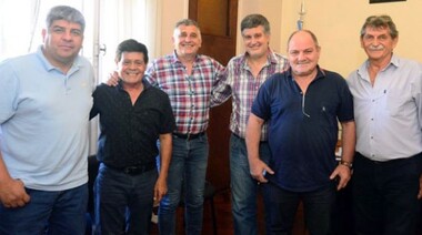 Dirigentes gremiales bonaerenses mantuvieron un encuentro con Pablo Moyano en la CGT