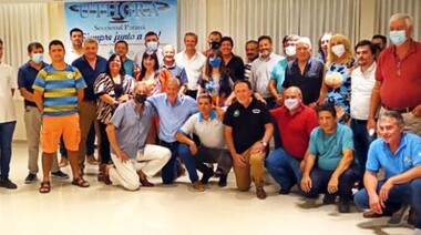 La CGT Paraná cerró el 2021 en un amplio encuentro con el intendente Bahl
