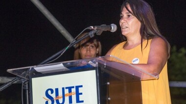 Carina Sedano asumió al frente del SUTE en Mendoza con “fuerte respaldo del gremialismo nacional”