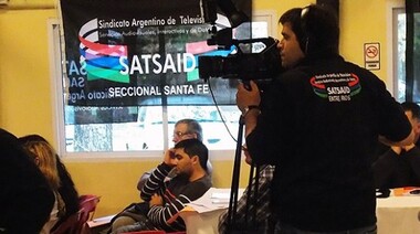 Los trabajadores de la televisión celebran su día en todo el país