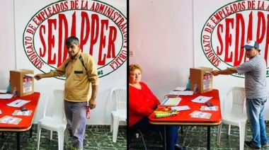 José Mariani destacó el amplio apoyo que recibió de los trabajadores para seguir al frente del SEDAPPER