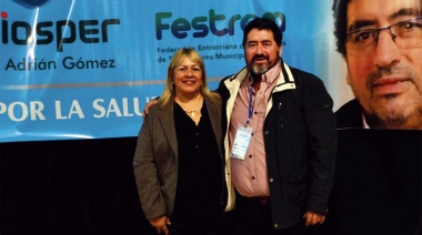 Adrián Gómez renovó su compromiso para representar a los municipales entrerrianos en el IOSPER