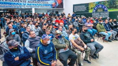Facundo Aveiro logró un “total apoyo” al frente del Sindicato de Químicos y Petroquímicos