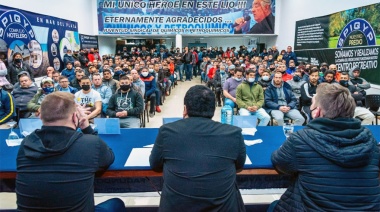 Facundo Aveiro logró un “total apoyo” al frente del Sindicato de Químicos y Petroquímicos