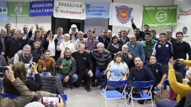 El titular de UATRE Nogoyá se sumó a la nueva conducción de la CGT Regional Paraná