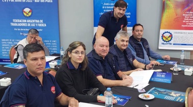 El Sindicato de Luz y Fuerza de Entre Ríos participó en el Congreso Nacional de la FATLYF