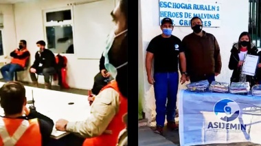 ASIJEMIN celebró el 13º aniversario de su fundación y el Día del Minero Jerárquico