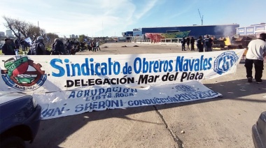 SAONSINRA conquistó la equiparación salarial para trabajadores navales de Mar del Plata