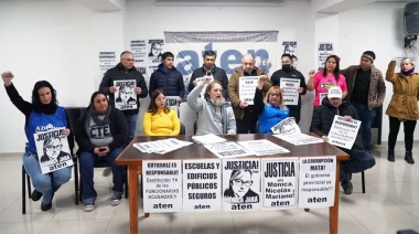 ATEN ratificó el paro y otras organizaciones sindicales y sociales se suman y convocan a la movilización