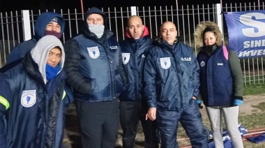 El SSIP cumplió un paro por incumplimientos de la empresa Hunter Security y logró la apertura al diálogo
