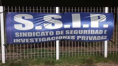 El SSIP cumplió un paro por incumplimientos de la empresa Hunter Security y logró la apertura al diálogo