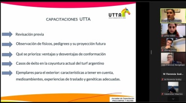 La UTTA concluyó una nueva instancia de capacitación con participantes de varios países