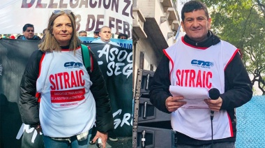 SITRAIC volvió a manifestarse con una contundente marcha “por libertad y democracia sindical”