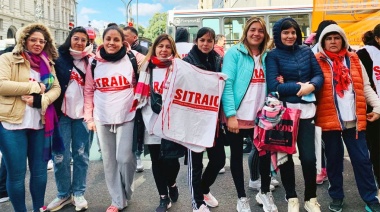 SITRAIC volvió a manifestarse con una contundente marcha “por libertad y democracia sindical”