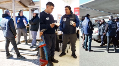 El SSIP cumplió un intenso recorrido en Neuquén y Río Negro para atender las necesidades de los vigiladores