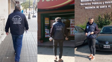 El SSIP visita los puestos de trabajo en Santa Fe para atender las necesidades de los vigiladores