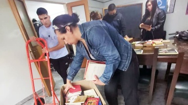 ABGRA participó de una colecta solidaria de libros acompañando a la Municipalidad de Almirante Brown