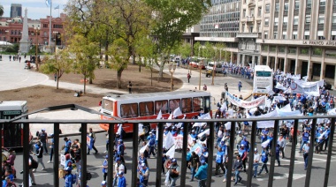 APINTA vivió una “jornada histórica” con una masiva movilización que denunció “una pérdida salarial del 40%”