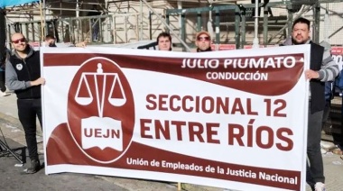 La UEJN solicitó al STJ de Entre Ríos el pago de  “las sumas adeudadas” por aumentos salariales de 2020