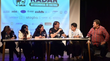 El titular de SUTEPA expuso en la inauguración del Festival de Arte Trabajador