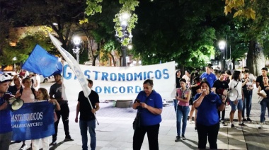 UTHGRA Concordia se movilizó para reclamar la equiparación salarial por zona turística