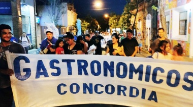 UTHGRA Concordia se movilizó para reclamar la equiparación salarial por zona turística
