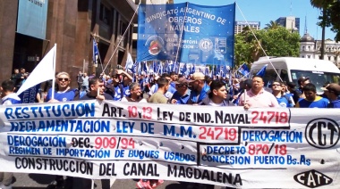 SAONSINRA cuestionó “la falta de políticas” marítimas, portuarias y navales en el marco del paro nacional