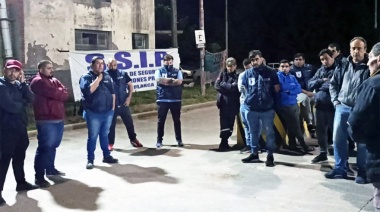 El SSIP cumplió un paro en el Puerto de Quequén contra los despidos de la empresa Medinilla