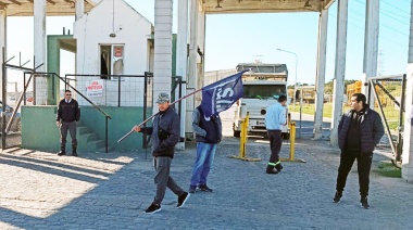 El SSIP cumplió un paro en el Puerto de Quequén contra los despidos de la empresa Medinilla