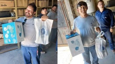 El Sindicato de Gas de La Plata entregó los regalos de Fin de Año a sus afiliados y afiliadas