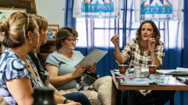 UTEP San Luis destacó la Paritaria Nacional Docente y gestiona la equiparación salarial en la provincia